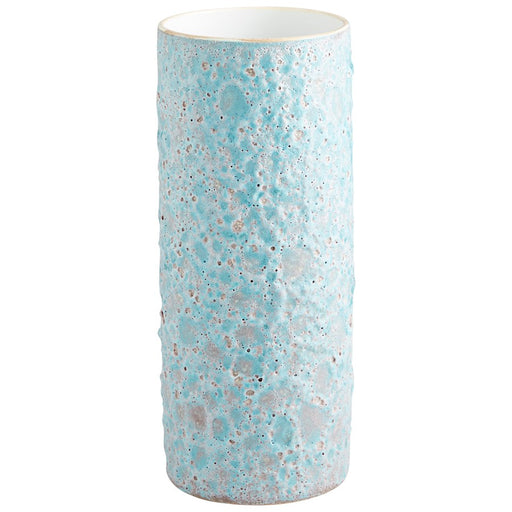 Cyan Design Sumba Vase, Mottled Pale Blue