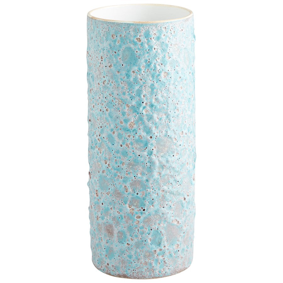 Cyan Design Sumba Vase, Mottled Pale Blue