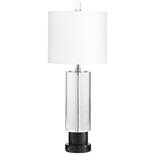 Cyan Design Gravity Table Lamp, Clear/Black
