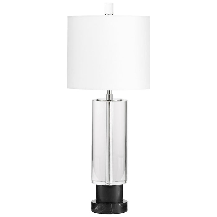 Cyan Design Gravity Table Lamp, Clear/Black