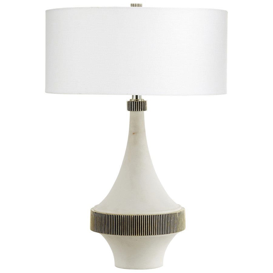 Cyan Design Saratoga Table Lamp, White