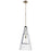 Cyan Design Pylon Pendant, Noir/Aged Brass