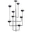 Cyan Design Enoki Chandelier, Noir