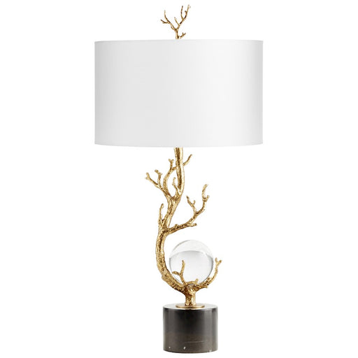 Cyan Design Autumnus Table Lamp, Gold Leaf