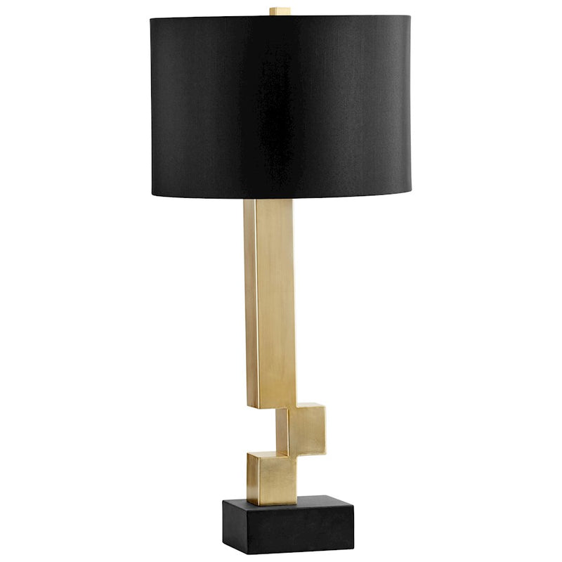 Cyan Design Rendezvous Lamp, Black/Gold
