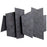 Cyan Design Rhombi Wall Art, Black