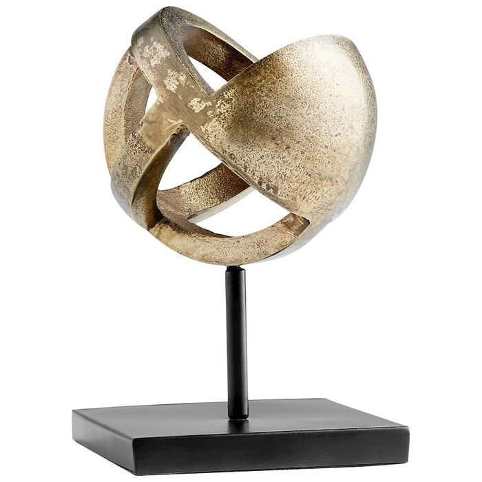Cyan Design Small Grotto Sculpture, Antique Brass/Black