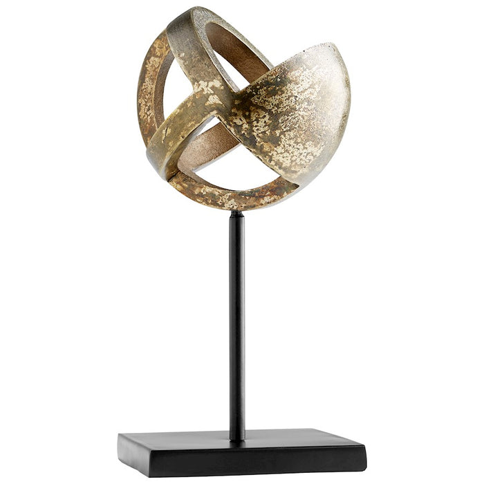 Cyan Design Large Grotto Sculpture, Antique Brass/Black