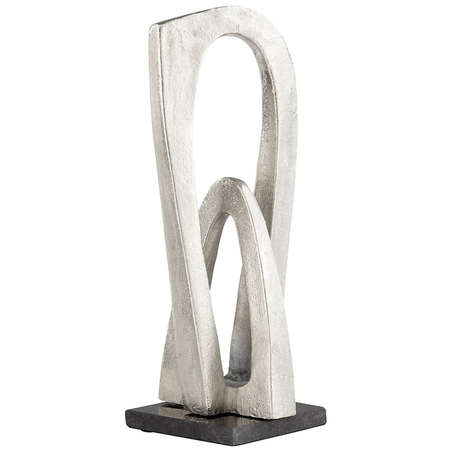 Cyan Design Double Arch Sculpture, Silver