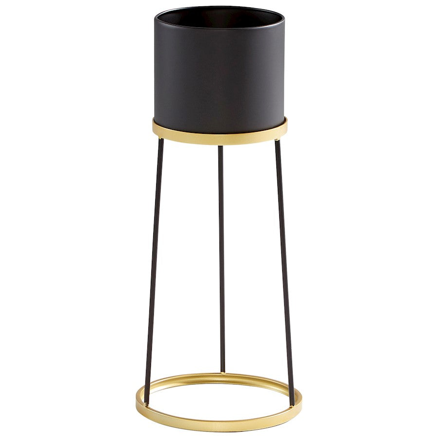 Cyan Design Large Liza Stand, Gold/Black
