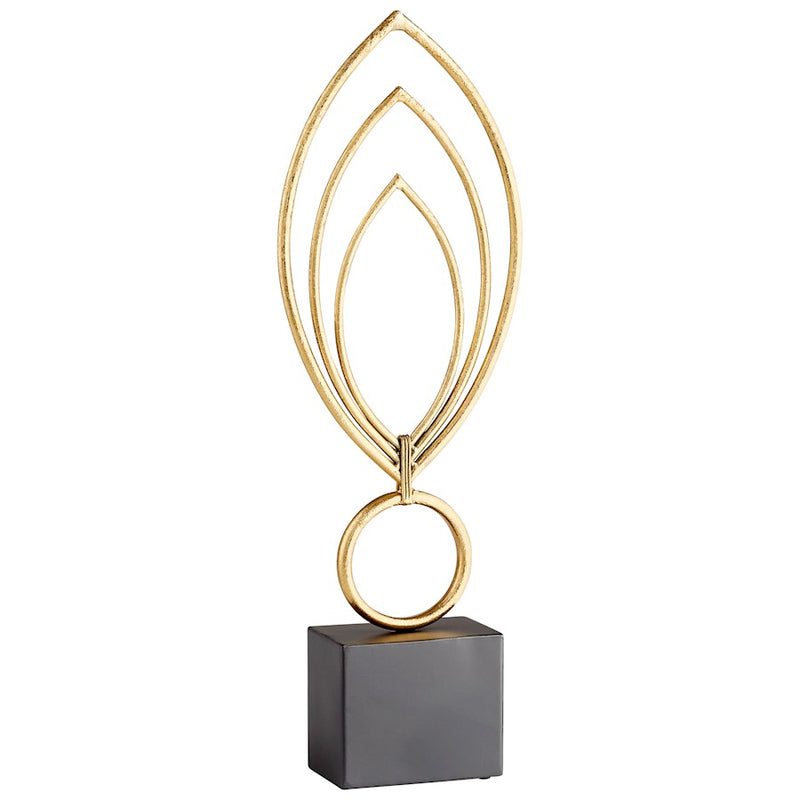 Cyan Design Nova Sculpture, Gold/Black