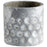 Cyan Design Small Potomac Planter, Pewter Gray