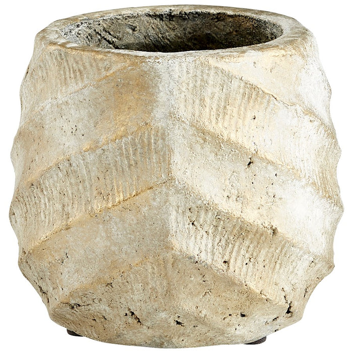 Cyan Design Small Cache Creek Planter, Brown Sandstone