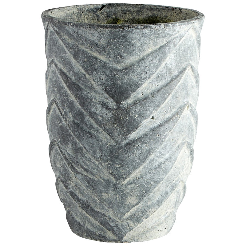 Cyan Design Small Bullard Planter, Pewter Gray
