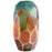 Cyan Design Large Roca Verde Vase, Green/Gold