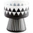 Cyan Design Small Vector Vase, Black/White