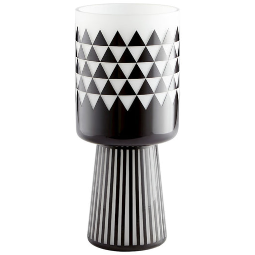 Cyan Design Large Vector Vase, Black/White