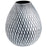 Cyan Design Medium Bozeman Vase, Frosted Grey