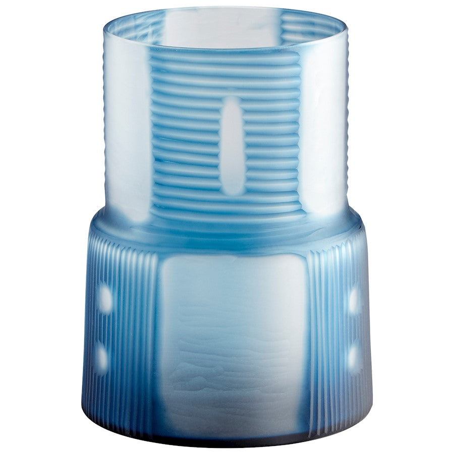 Cyan Design Small Olmsted Vase, Blue