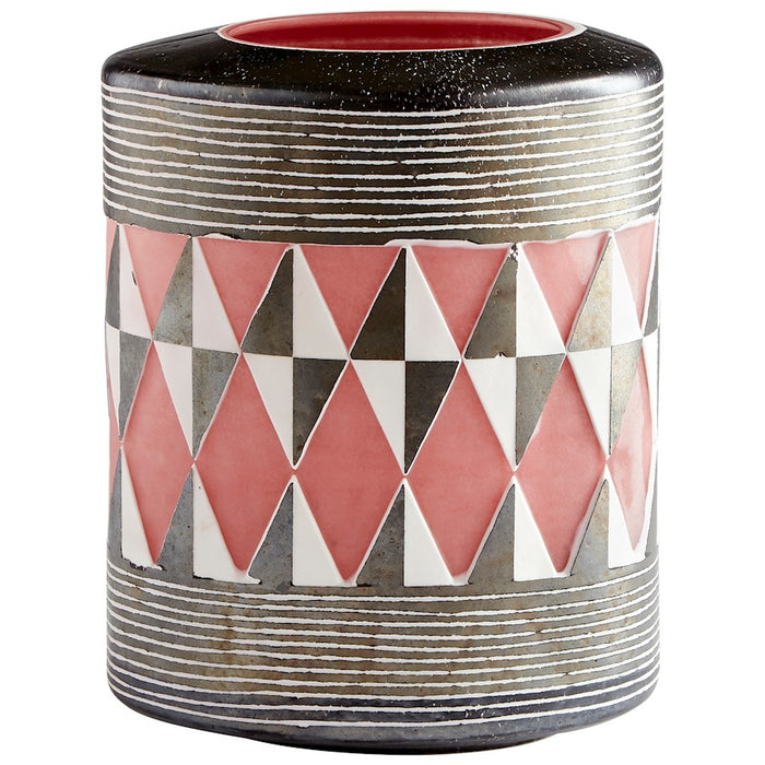 Cyan Design Small Mesa Vase, Black/White