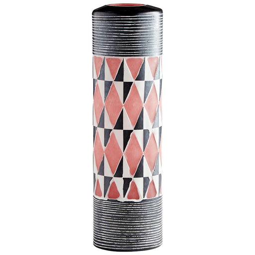 Cyan Design Large Mesa Vase, Black/White