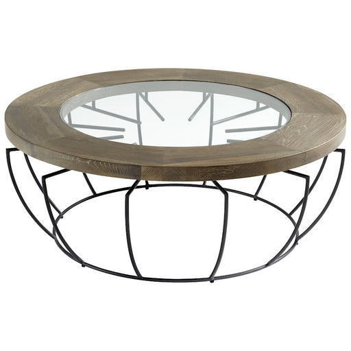 Cyan Design Crater Table, Noir