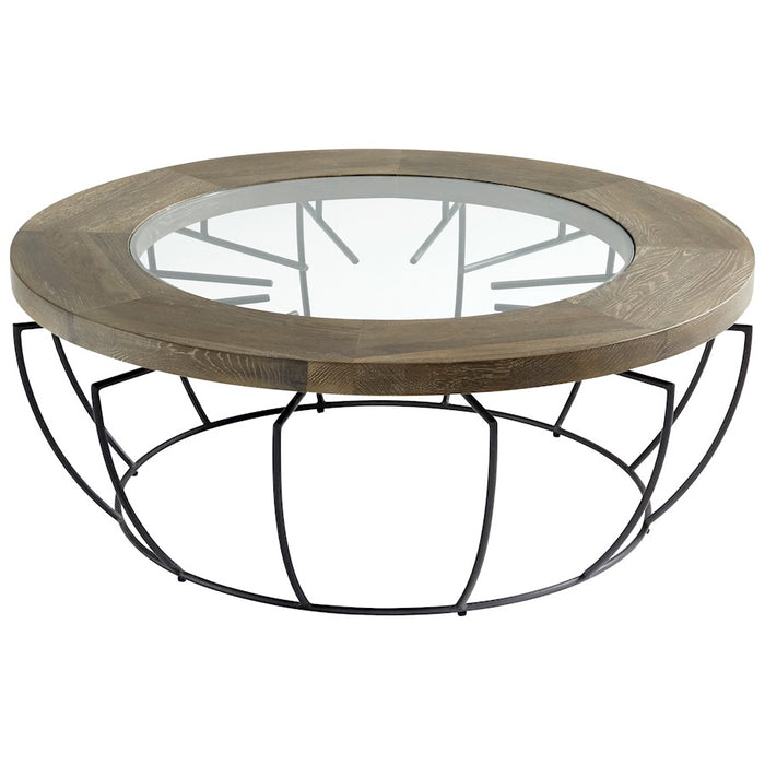 Cyan Design Crater Table, Noir