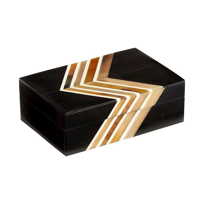 Cyan Design Small Salvador Container, Black/Brown