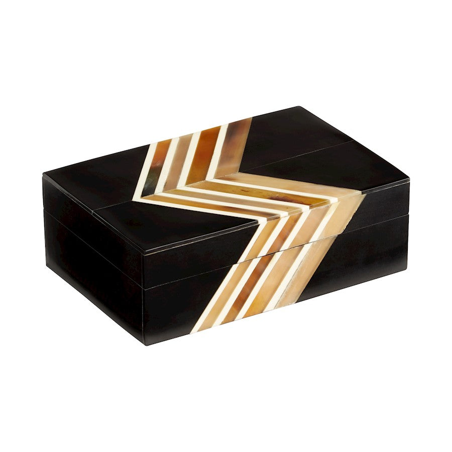 Cyan Design Small Salvador Container, Black/Brown