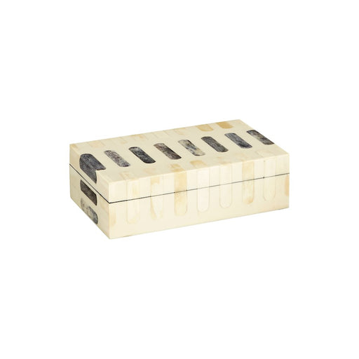 Cyan Design Small Manscala Container, Grey/Ivory