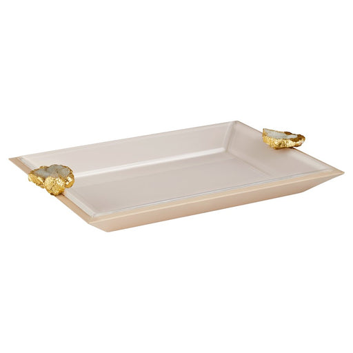 Cyan Design Nude Crystal Tray, Pink