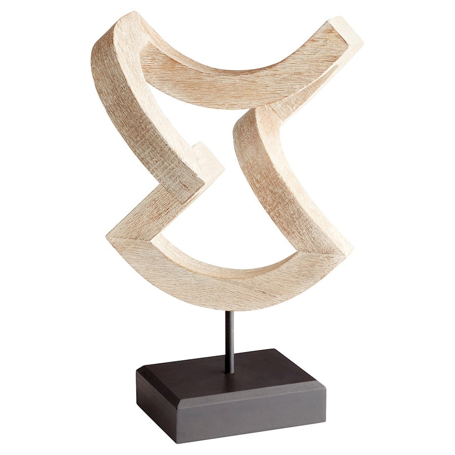 Cyan Design Gali Sculpture #4, Whitewashed