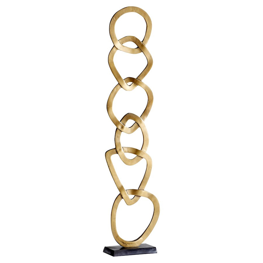 Cyan Design Perpetual Tower Sculpture, ANTIQUE BRASS