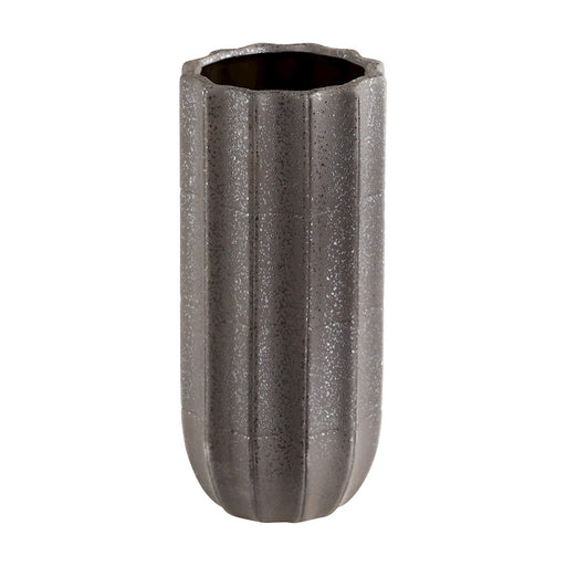 Cyan Design Medium Brutalist Vase, Grey