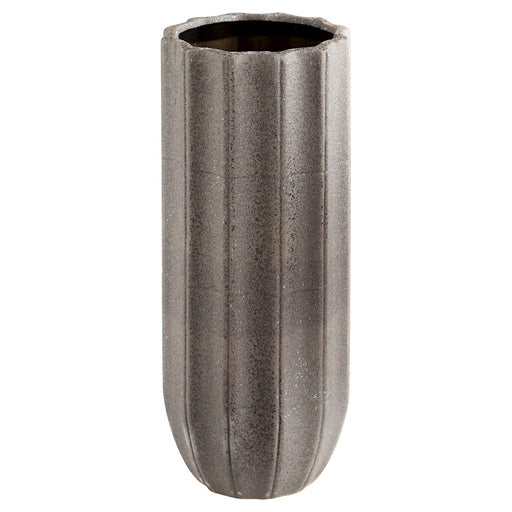 Cyan Design Large Brutalist Vase, Grey