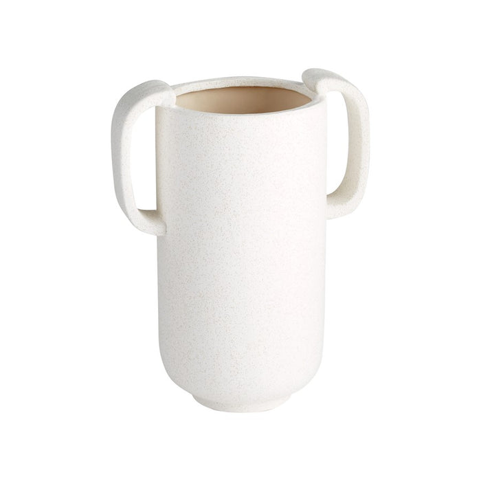 Cyan Design Large Dusty Miller Vase, White