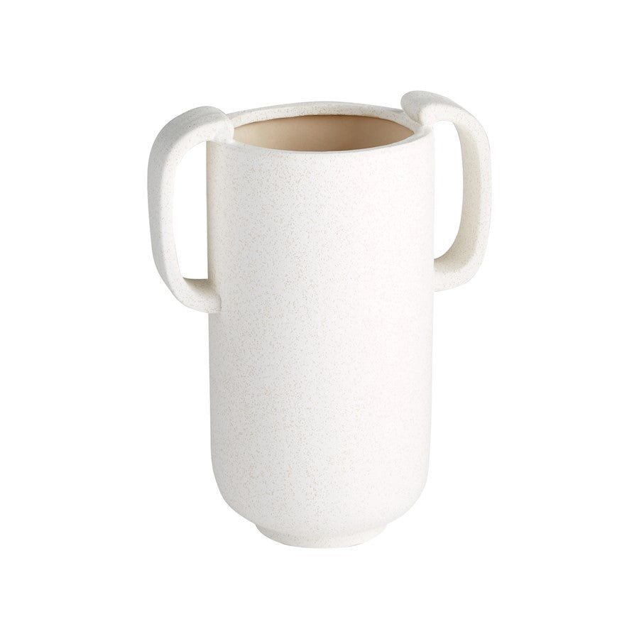 Cyan Design Large Dusty Miller Vase, White