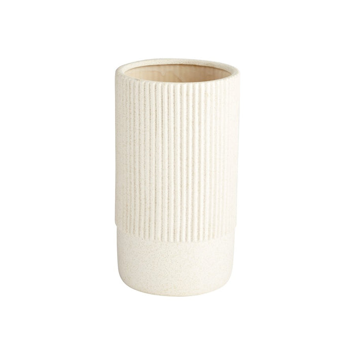 Cyan Design Medium Harmonica Vase, White