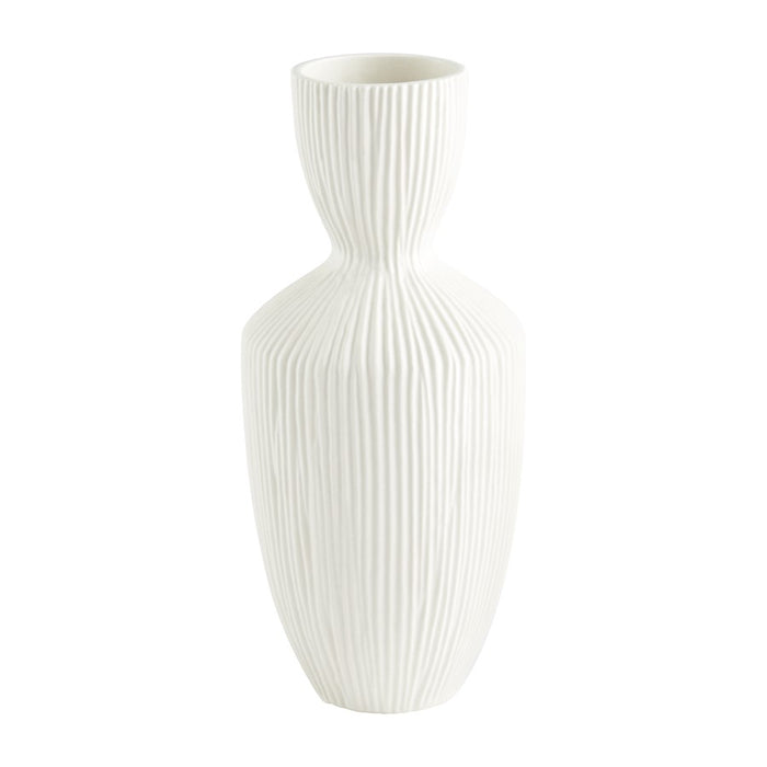 Cyan Design Small Bravo Vase, White