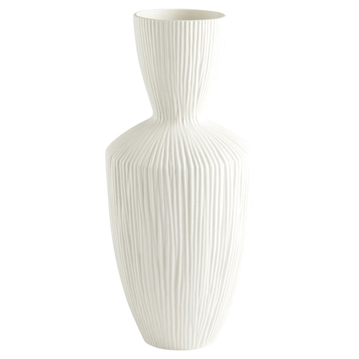 Cyan Design Large Bravo Vase, White