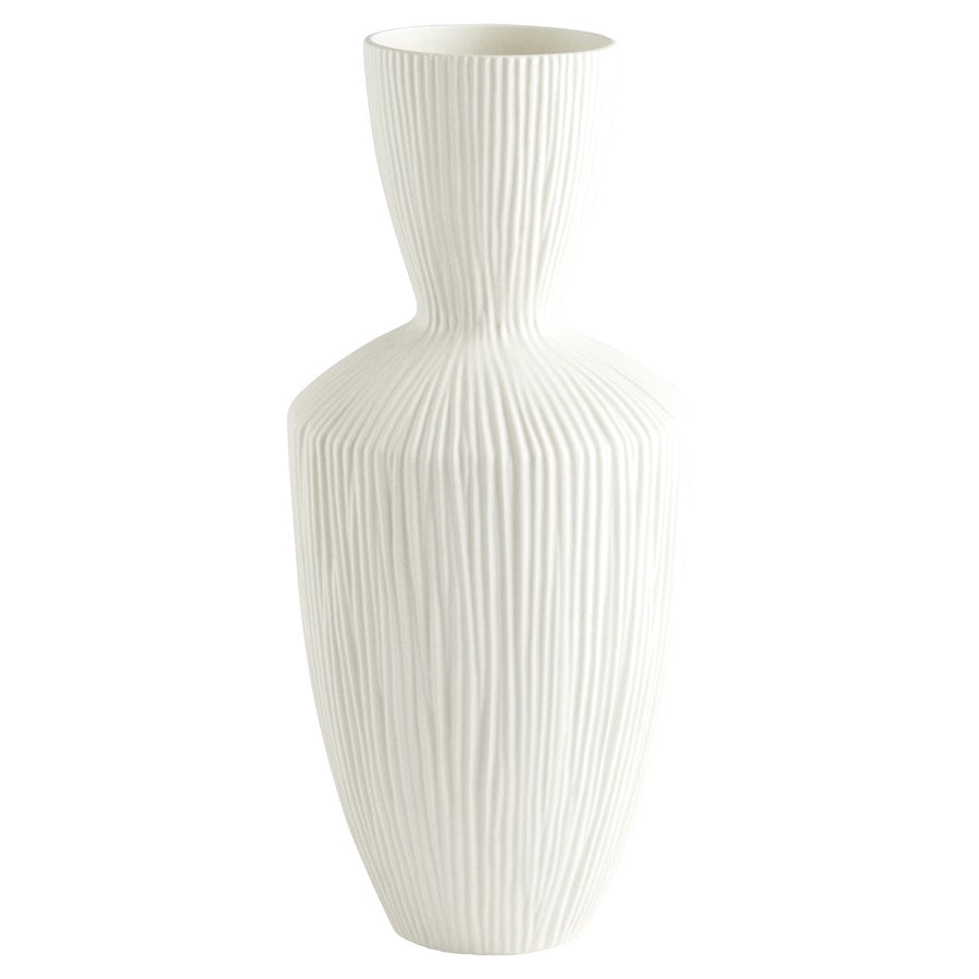 Cyan Design Large Bravo Vase, White