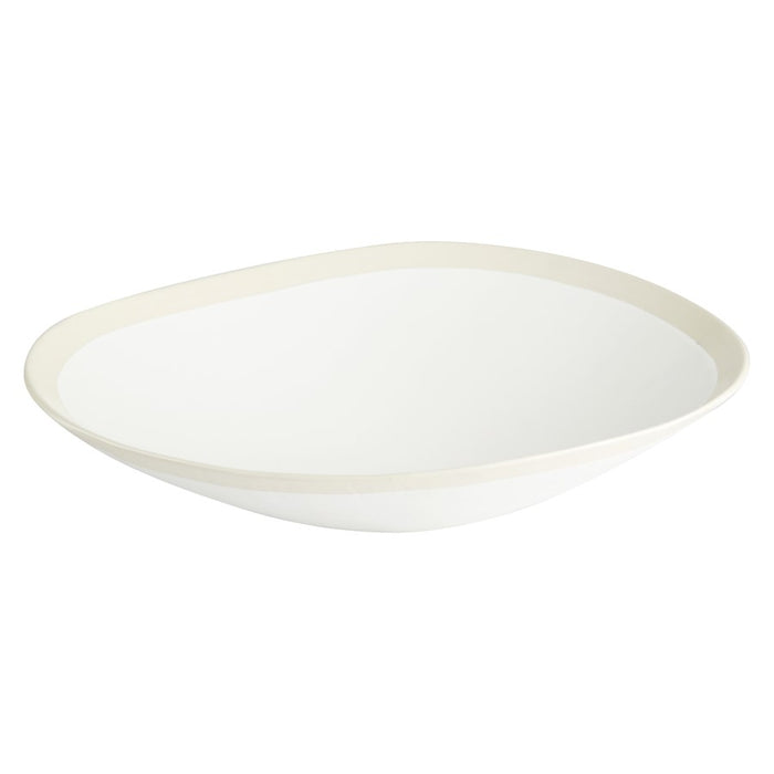 Cyan Design Large Laura Bowl, White