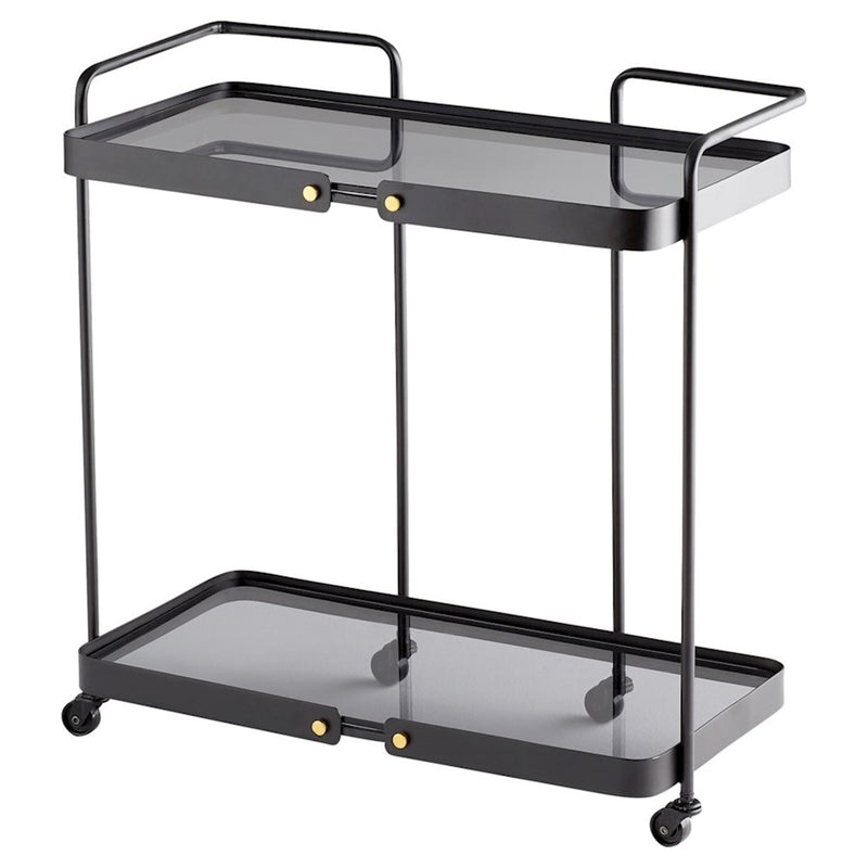 Cyan Design Bow Tie Bar Cart, Graphite