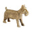 Cyan Design Dog Token, Aged Brass