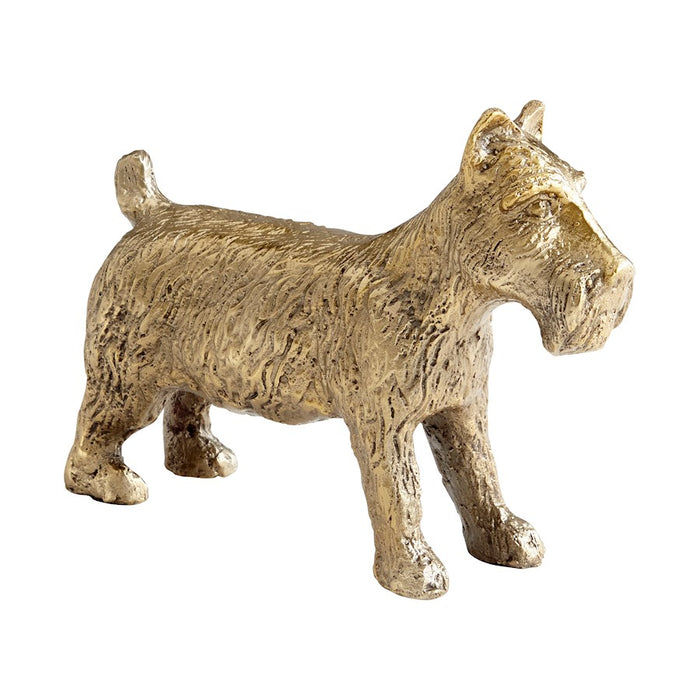 Cyan Design Dog Token, Aged Brass
