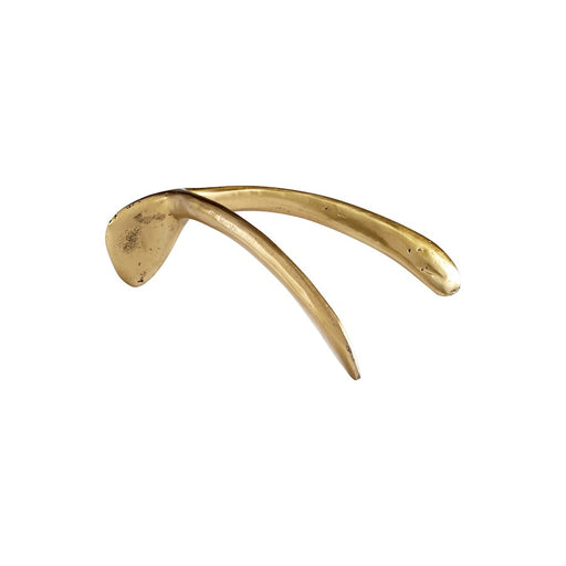 Cyan Design Wishbone Token, Aged Brass