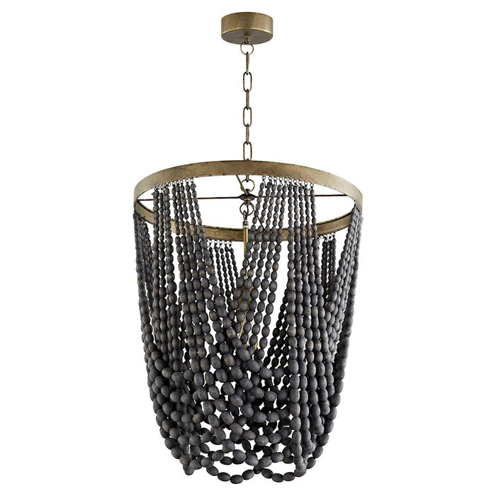 Cyan Design Small Hammock Pendant, Tinted Raw Iron
