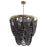 Cyan Design Large Hammock Pendant, Tinted Raw Iron