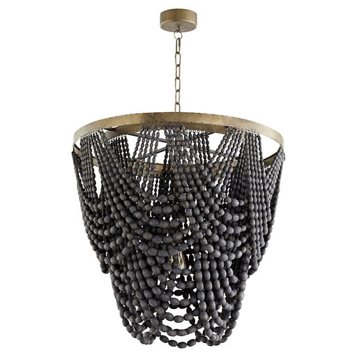 Cyan Design Large Hammock Pendant, Tinted Raw Iron