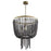 Cyan Design Hammock Pendant, Tinted Raw Iron
